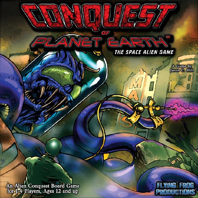 Conquest of Planet Earth: The Space Alien Game (Bordspellen), Flying Frog Productions