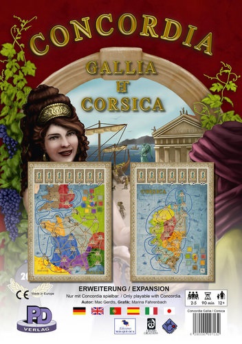 Concordia Uitbreiding: Gallia - Corsica (Bordspellen), PD-Verlag