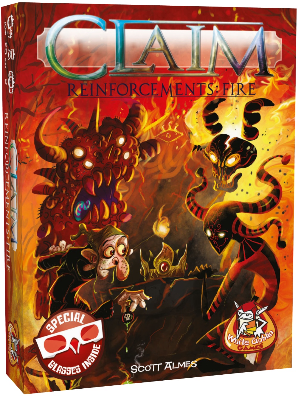 Claim Reinforcements Uitbreiding: Fire (Bordspellen), White Goblin Games