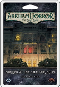 Arkham Horror TCG The Card Game Uitbreiding: Scenario Murder at the Excelsior Hotel (Bordspellen), Fantasy Flight Games