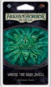 Arkham Horror TCG The Card Game Uitbreiding: Where the Gods Dwell Mythos Pack (Bordspellen), Fantasy Flight Games
