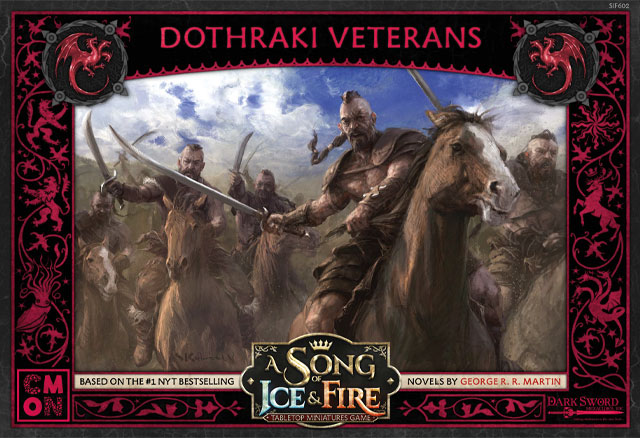 A Song of Ice & Fire Targaryen Uitbreiding: Dothraki Veterans (Bordspellen), CMON