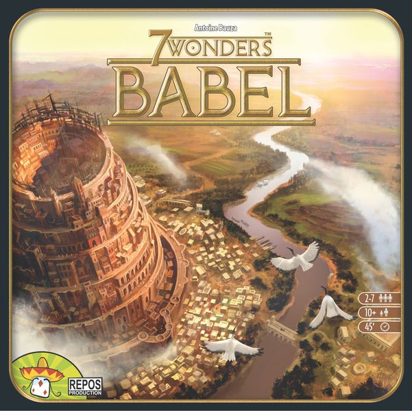 7 Wonders Uitbreiding: Babel (ENG) (Bordspellen), Repos Production