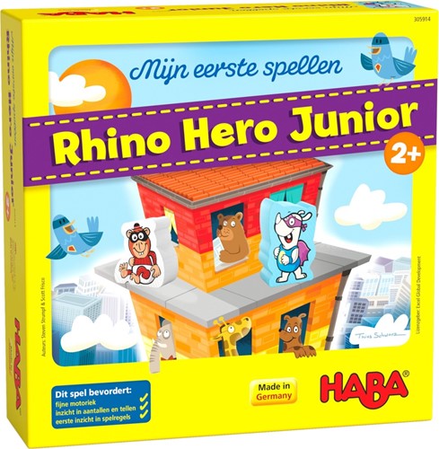 Mijn eerste spellen: Rhino Hero Junior (Bordspellen), Haba