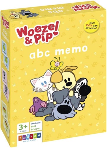 Woezel & Pip: ABC Memo (Bordspellen), Zwijsen