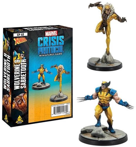 Marvel Crisis Protocol Uitbreiding: Wolverine and Sabretooth (Bordspellen), Atomic Mass Games