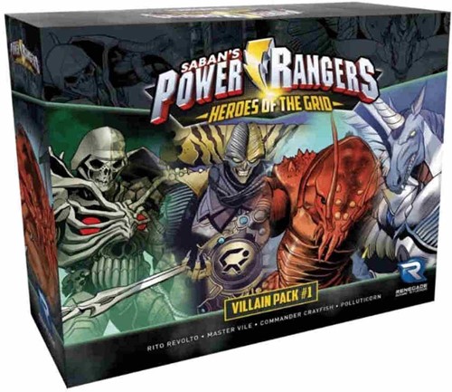 Power Rangers Heroes of the Grid Uitbreiding: Villain Pack 1 (Bordspellen), Renegade