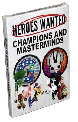 Heroes Wanted Uitbreiding: Champions & Masterminds (Bordspellen), Action Phase Games