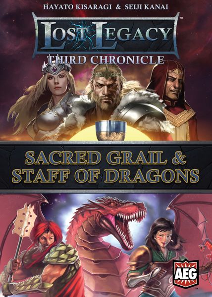 Lost Legacy: Sacred Grail & Staff of Dragons (Bordspellen), AEG