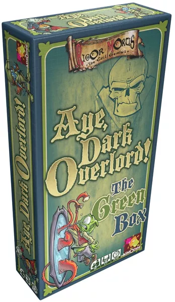 Aye, Dark Overlord The Green Box (Bordspellen), Asmodee