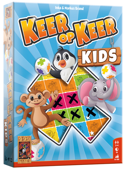 Keer Op Keer: Kids (Bordspellen), 999 Games