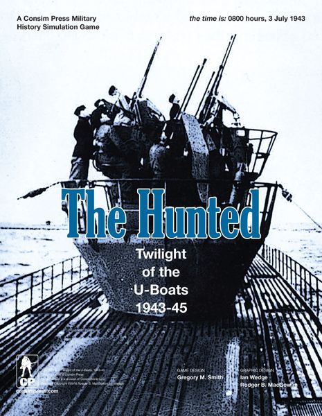 The Hunted: Twilight of the U-Boats, 1943-45 (Bordspellen), GMT Games