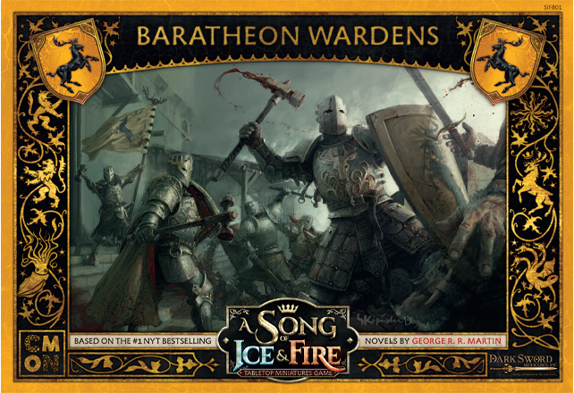 A Song Of Ice & Fire Uitbreiding: Baratheon Wardens (Bordspellen), Cool Mini Or Not