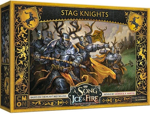 A Song Of Ice & Fire Uitbreiding: Baratheon Stag Knights (Bordspellen), Cool Mini Or Not