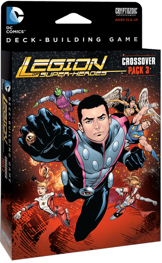 DC Comics Deck-Building Game Uitbreiding: Crossover Pack 3 Legion of Super-Heroes (Bordspellen), Cryptozoic Entertainment