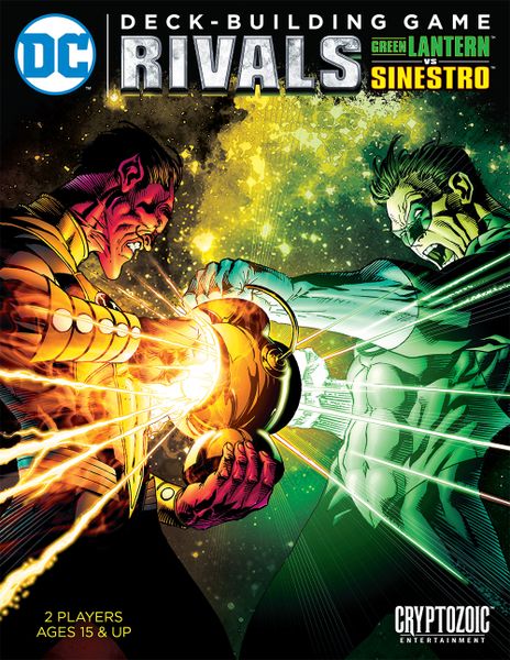 DC Comics Deck-Building Game Rivals: Green Lantern vs Sinestro (Bordspellen), Cryptozoic Entertainment