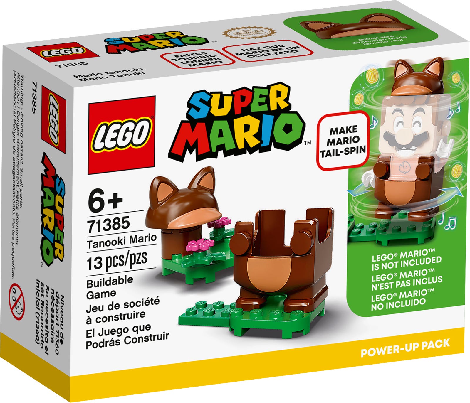 Boxart van Tanuki-Mario Power-up Pakket (Super Mario Avonturen) (71385) (SuperMario), Super Mario Avonturen