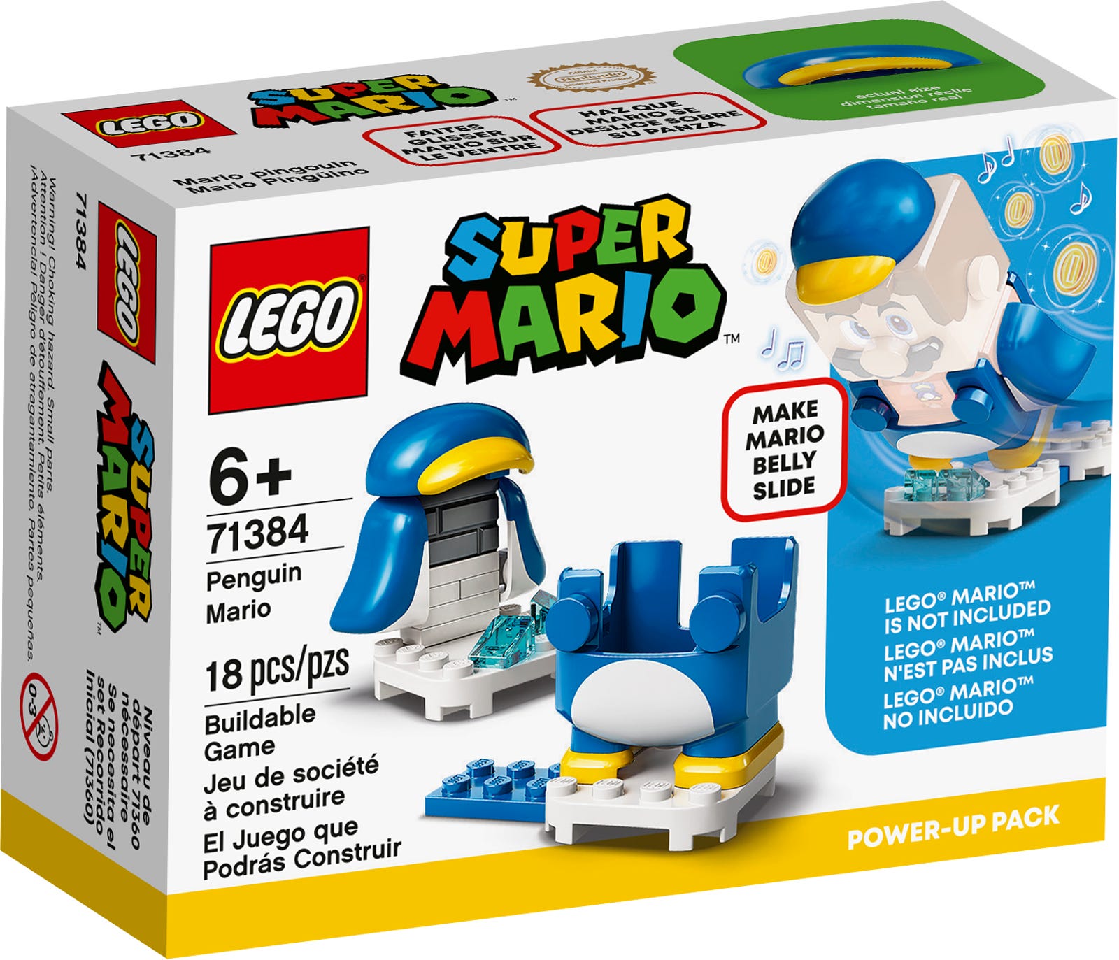 Boxart van Pinguin-Mario Power-up Pakket (Super Mario Avonturen) (71384) (SuperMario), Super Mario Avonturen
