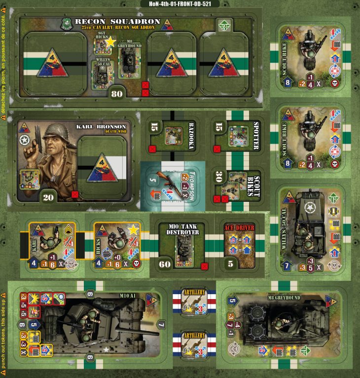 Heroes of Normandie Uitbreiding: 4th Armored Division (Bordspellen), Devil Pig Games