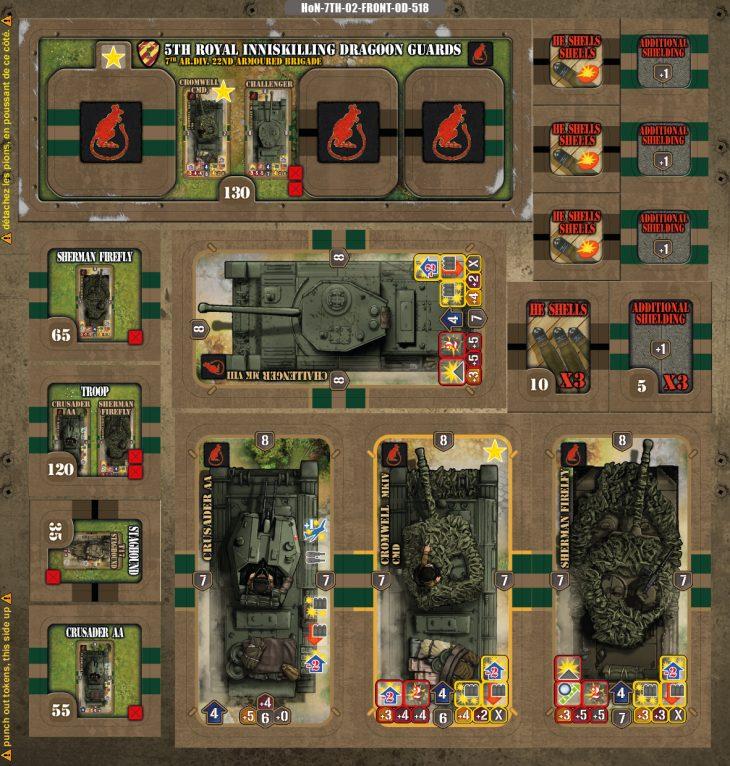 Heroes of Normandie Uitbreiding: 7th Armored Division (Bordspellen), Devil Pig Games