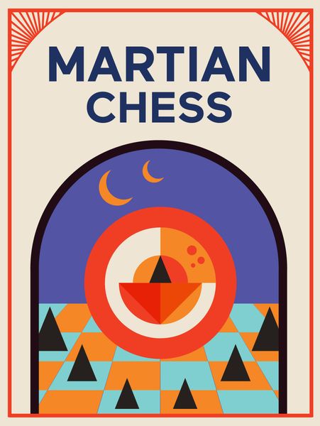 Pyramid Martian Chess (Bordspellen), Looney Labs