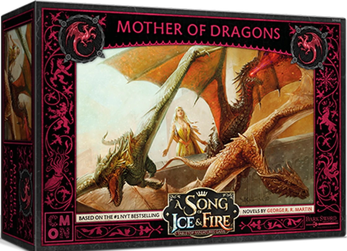 A Song Of Ice & Fire Uitbreiding: Targaryen Mother of Dragons (Bordspellen), Cool Mini Or Not