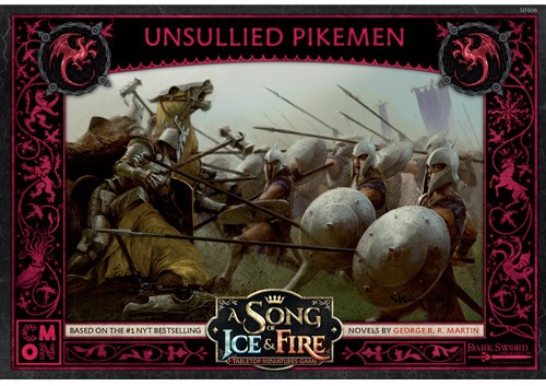 A Song Of Ice & Fire Uitbreiding: Targaryen Unsullied Pikemen (Bordspellen), Cool Mini Or Not