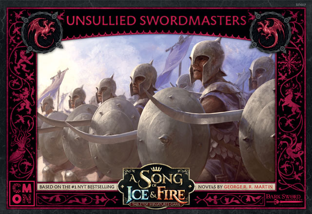 A Song Of Ice & Fire Uitbreiding: Targaryen Unsullied Swordmasters (Bordspellen), Cool Mini Or Not