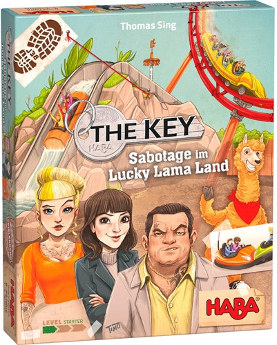 The Key: Sabotage in Lucky Lama Land (Bordspellen), Haba