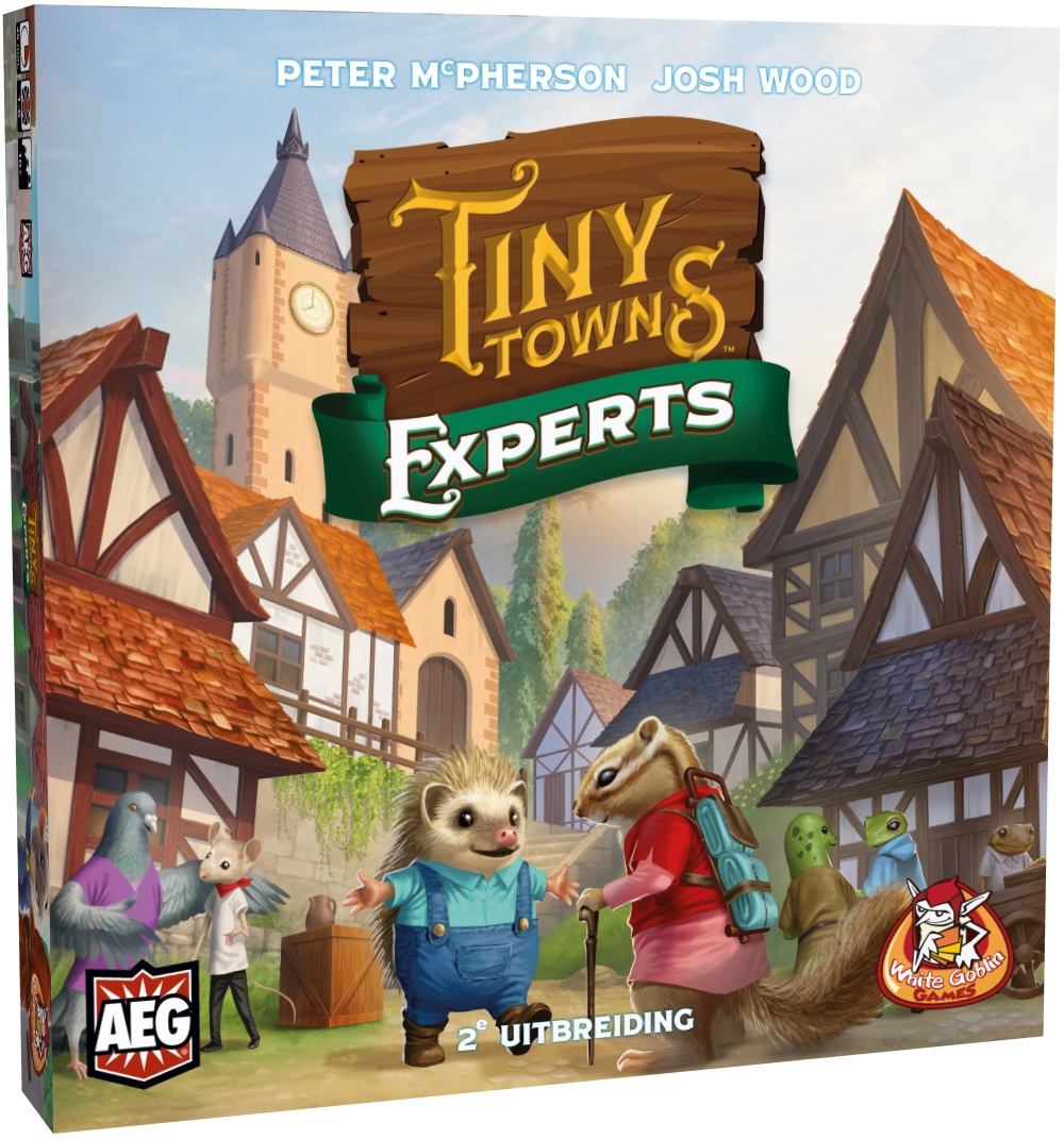 Tiny Towns Uitbreiding: Experts (Bordspellen), White Goblin Games
