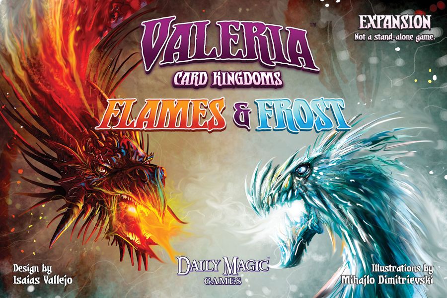 Valeria Card Kingdoms Uitbreiding: Flames and Frost (Bordspellen), Daily Magic Games