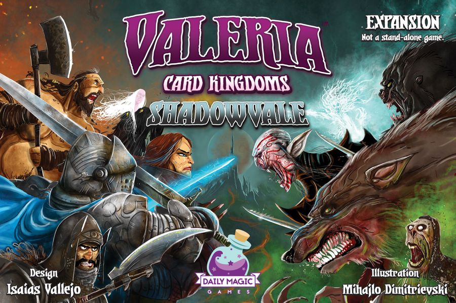Valeria Card Kingdoms Uitbreiding: Shadowvale (Bordspellen), Daily Magic Games