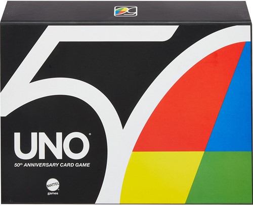 Uno: 50th Anniversary (Bordspellen), Mattel