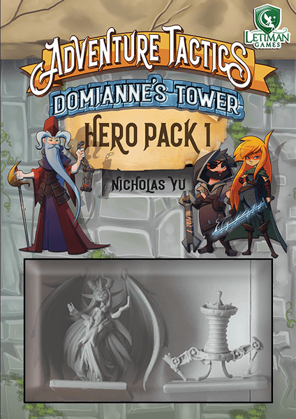 Adventure Tactics Domianne's Tower Uitbreiding: Hero Pack 1 (Bordspellen), Letiman Games
