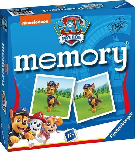 Paw Patrol: Memory (Bordspellen), Ravensburger