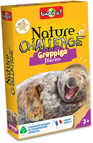 Nature Challenge: Grappige Dieren (Bordspellen), Bioviva
