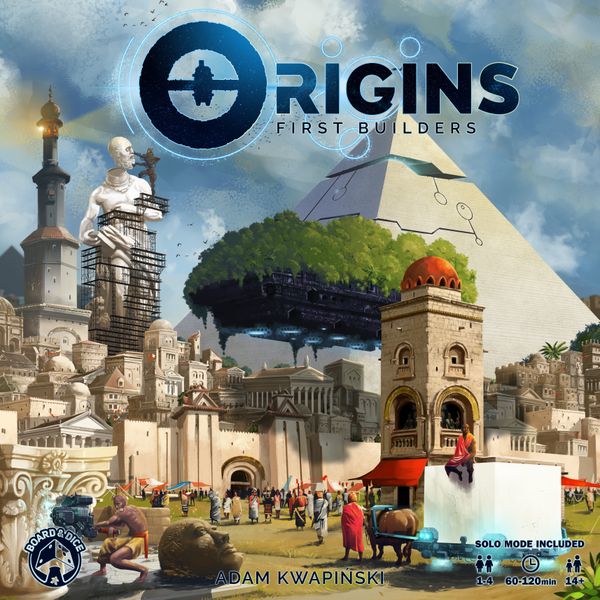 Origins: First Builders (Bordspellen), Board & Dice