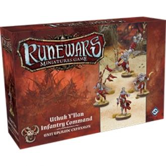 Runewars: Miniatures Game Uitbreiding: Uthuk Y'llan Infantry Command (Bordspellen), Fantasy Flight Games