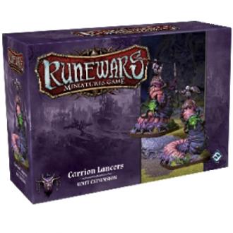 Runewars: Miniatures Game Uitbreiding: Waiqar Carrion Lancers (Bordspellen), Fantasy Flight Games