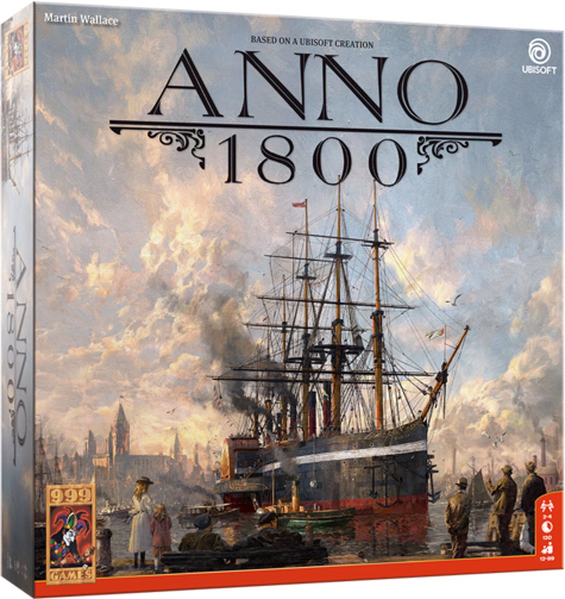 Anno 1800 (Bordspellen), 999 Games Anno 1800 (Bordspellen), 999 Games
