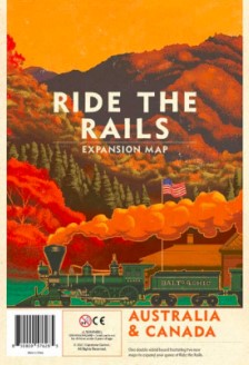 Ride the Rails Uitbreiding: Australia & Canada (Bordspellen), Capstone Games