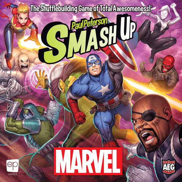 Smash Up Uitbreiding: Marvel (Bordspellen), AEG