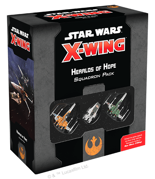 Star Wars X-wing 2.0 Uitbreiding: Heralds of Hope Squadron Pack (Bordspellen), Fantasy Flight Games
