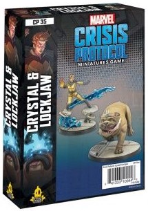 Marvel Crisis Protocol Uitbreiding: Crystal and Lockjaw (Bordspellen), Atomic Mass Games