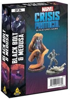 Marvel Crisis Protocol Uitbreiding: Black Bolt and Medusa (Bordspellen), Atomic Mass Games