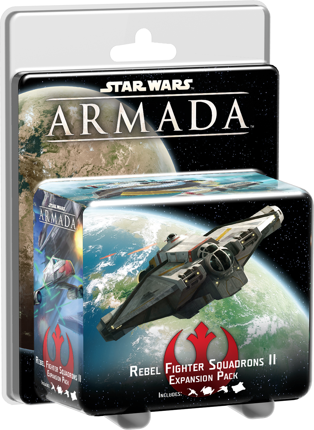 Star Wars Armada Miniatuur: Rebel Fighter Squadrons II (Bordspellen), Fantasy Flight Games 