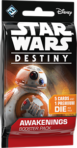 Star Wars Destiny Uitbreiding: Awakenings Booster Packs (Bordspellen), Fantasy Flight Games