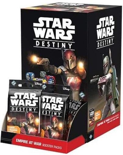 Star Wars Destiny Uitbreiding: Empire At War Boosterbox (Bordspellen), Fantasy Flight Games