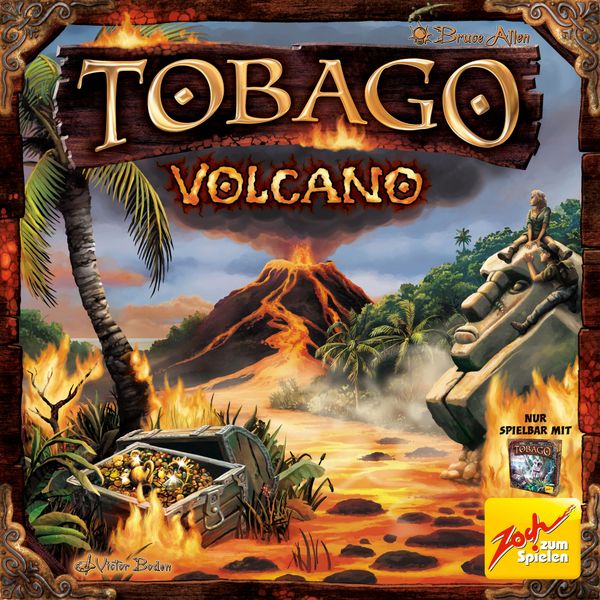 Tobago Uitbreiding: Volcano (ENG) (Bordspellen), Zoch Verlag