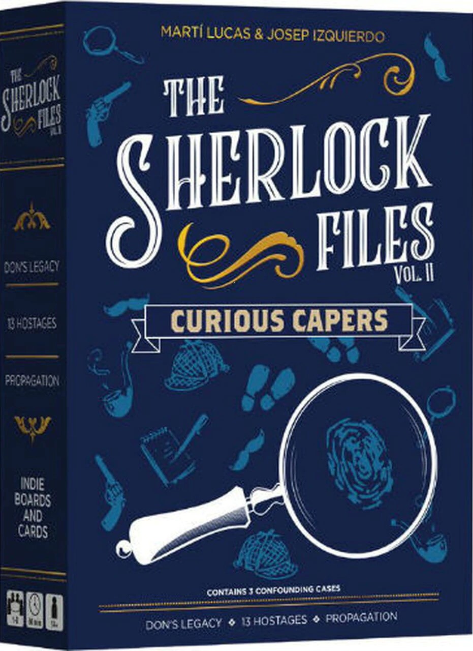 The Sherlock Files Vol. 2 Curious Capers (Bordspellen), Indie Boards & Cards